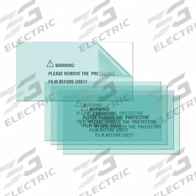 LINCOLN ELECTRIC Inside Lens: VIKING 700G/1840 Series Helmet, Polycarbonate, Clear - Welding Lens Covers & Protection Plates