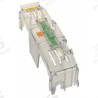 BUSSMANN Fuse Block Cover: For J Fuse Class or Type, 600 V AC, Indicating, Compatible Fuse Series JM (MPN CVRI-J-60400-M). Key specifications — Compatible Fuse Series: JM; Manufacturer Part Number: CVRI-J-60400-M; Brand: BUSSMANN.