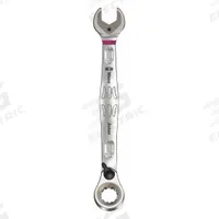 WERA Combination Wrench: Alloy Steel, Nickel Chrome, 9/16 in Head Size, 7 1/4 in Overall Lg, Offset (MPN 05020079001). Key specifications — attr309600: 9/16 in; attr309611: Nickel Chrome; attr309610: Alloy Steel; attr309604: Yes; attr309612: No; attr309613: No; attr309615: No; attr324932: WERA.