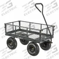 GORILLA cart: 600 lb Cap, 34 in L x 18 in W x 12 13/16 in H Deck, D-Shaped, 14 ga Frame, Gray (MPN GOR610). Key specifications — Brand: GORILLA; Color: Gray.