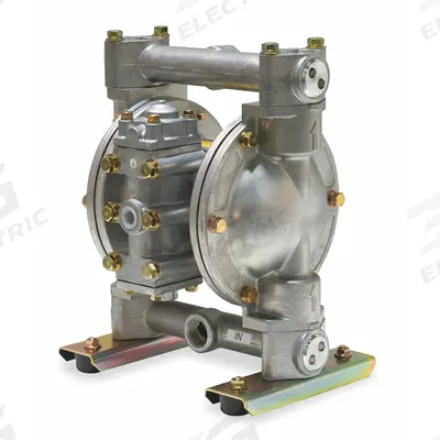 Dayton Double Diaphragm Pump: 316 Stainless Steel Body, 3/4 in, NPT Connection - Stainless Steel Housing AODD Pumps