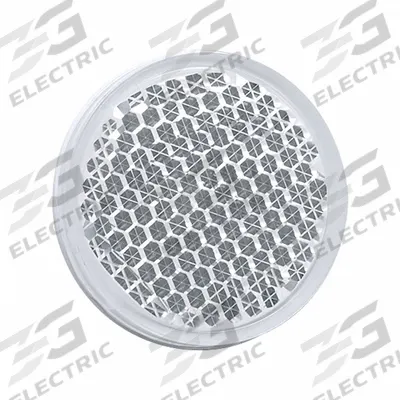 IFM Round Sensor Reflector: Non-Polarized, Round, Plastic - Circular Mountable Reflectors