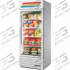TRUE REFRIGERATION Freezer Merchandiser: 78 5/8 in x 30 in x 29 7/8 in, White, Swing, 4 Shelves (MPN GDM-26F-HC~TSL01). Key specifications — attr1277723: TRUE REFRIGERATION; attr1277683: R-290; attr1277688: Swing; attr1277691: Yes; attr1277694: White; attr1280729: GDM.