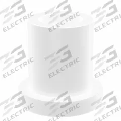 OILITE Flanged Sleeve Bearing: PTFE, 1/4 in Bore, 3/8 in OD, 1/2 in Overall Lg, White, 10 PK (MPN VF-0406-04B). Key specifications — Brand: OILITE; Color: White.