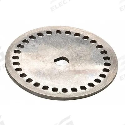 STENNER Index Plate: Mfr Part # MCFC5ID, Stainless Steel, Index Plate - Feed Rate Control Parts