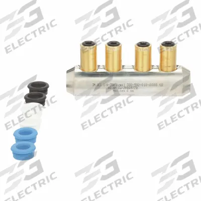 3M Mechanical Connector: For Wire Size 2 AWG – 250 kcmil - In-Line Splice Connectors with Shearbolts