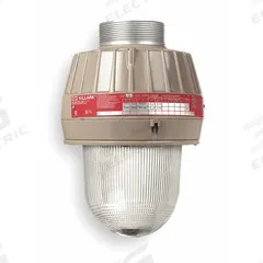 Metal Halide Light Fixture: 8,500 lm, T3C Temp Code, 4000K, 100 W, 120 to 480V AC, 15 3/4 in Lg (MPN EMH100). Key specifications — Temperature Code: T3C; Lighting Technology: Metal Halide; Product Type: Metal Halide Light Fixture; Brand: HUBBELL KILLARK; Color Temperature: 4000K; Voltage: 120 to 480V AC; Color Selectable: Not Selectable.