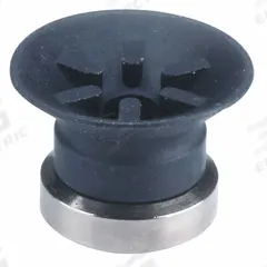 SMC Vacuum Pad: Flat with Ribs, w/o Adapter, 16 mm Pad Dia, Fluoro Rubber, Black with Green Mark (MPN ZP16CF). Key specifications — attr1019101: ZP16CF; attr1019103: SMC; attr1019107: 60A.