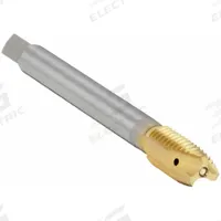 OSG Spiral Point Tap: M16x2 Metric, 6H, 3 Flute, Plug Chamfer, TiN Coated Vanadium High Speed Steel (MPN 2692905)