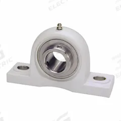 IPTCI BEARINGS Pillow Block Bearing: 1 in Bore, Polymer, Set Screws, 1 7/16 in Shaft Ht, 525 RPM (MPN SUCTP205-16 IP69K). Key specifications — Brand: IPTCI BEARINGS; Maximum Speed: 525 RPM; Mounting Bolt Size: 3/8 in; Standards: AFBMA; System of Measurement: Inch.