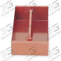 CRESCENT JOBOX Tote Tray: Tote Tray, 8 in Overall Wd, 15 3/16 in Overall Lg, 4 in Overall Ht, Steel (MPN 620990). Key specifications — attr1122835: CRESCENT JOBOX; attr1122834: Tote Tray; attr1122883: 1MCE6; attr1122884: 635990; attr1122887: Brown; attr1122891: Steel.