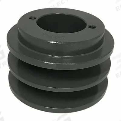 APPROVED VENDOR V-Belt Sheave: 2BK45H, 2 Groove, 4.25 in OD, Bushed Bore - Bushed-Bore Cast-Iron V-Belt Pulleys