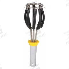 APPROVED VENDOR Light Bulb Changer: Light Bulb Changer, Fingers with Garter Spring, Angle Adjustment (MPN 3V691). Key specifications — For Bulb Type: A21; Includes: Angle Adjustment; Product Type: Light Bulb Changer; Brand: APPROVED VENDOR; Bulb Securing Mechanism: Fingers with Garter Spring; Compatible with Grainger Part Number: 3V698.