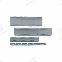 LISTA Drawer Partition: 2 in Overall Ht, For 75 mm Drawer Ht, 24 in Overall Lg, Silver, P75-36/4PC. Key specifications — Color: Silver; Product Type: Drawer Partition; Brand: LISTA; Manufacturer Part Number: P75-36/4PC.