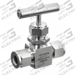 USA INDUSTRIALS Needle Valve: Inline Valve Body, 316 Stainless Steel, Screw-In Bonnet, FNPT x FNPT (MPN ZUSA-VLV-99). Key specifications — For Media: Steam; Standards: API 598; Brand: USA INDUSTRIALS; Valve Series: N/A - Not Rated; Connection Gender - Side 2: Female; Connection Gender - Side 1: Female; Connection Type - Side 1: NPT; Connection Type - Side 2: NPT.