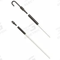 IDEAL Fish Stick: 10 AWG Max Wire Capacity, 24 AWG Min Wire Capacity, 1/4 in Rod Dia, 12 ft, 4 ft (MPN 31-611). Key specifications — attr510723: 12 ft; attr546655: 4 ft; attr514943: (1) Single Hook Tip; attr510732: Rod Set; attr424188: IDEAL.
