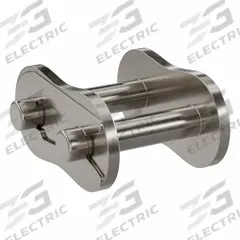 DAYTON Connecting Link: For Nickel-Plated Steel Roller Chains, 40, Single Strand, 1/2 in Pitch, 5 PK (MPN 2YDZ8). Key specifications — Link Type: Connecting.