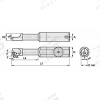 WIDIA Indexable Boring Bar: FSBI31250015R (MPN 2830212). Key specifications — attr257292: FSBI31250015R.