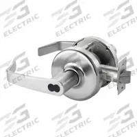 CORBIN Door Lockset: Office Lever Locksets, Chrome, ADA Compliant, LFIC (MPN CLX3393 NZD 626 CL6). Key specifications — attr1024149: Not Ligature-Resistant; attr1011488: CORBIN; attr1024446: F92; attr1011524: No Message; attr1011506: Newport Lever; attr1011485: Yes; attr1059461: Satin Chromium-Plated.