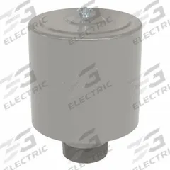 SOLBERG Filter Silencer: 4 in Inlet Size, 520 scfm, 14 in Overall Ht, 10 in Outside Dia, Paper (MPN F-234P-400). Key specifications — attr60071: F-234P-400; attr60074: SOLBERG.