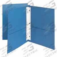 OXFORD Pocket Folder: Fiber, 11 in Ht, 8 1/2 in Wd, Blue, 2 Pockets, 25 PK (MPN OXF57701). Key specifications — Brand: OXFORD; Material: Fiber; Color: Blue.