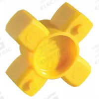 RULAND MANUFACTURING Jaw Coupling Insert: JC10/JS10/MJC15/MJS15 Coupling Size, 19/32 in Outside Dia (MPN JD10/15-92Y). Key specifications — attr662280: 0.0159 hp; attr662259: RULAND MANUFACTURING.