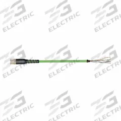 READYCABLE Feedback Cable: Basic Cable, 70 ft Lg, For Allen-Bradley, Similar To 2090-CFBM7DF-CEAFxx (MPN MAT9841752-70). Key specifications — Cable Jacket Color: Green; Conductor Configuration: (12xAWG26 (0.14))+(2xAWG26 (0.14))+(2xAWG22 (0.34))+(2xAWG16 (1.5)); Brand: READYCABLE; Cable Jacket Material: PUR.