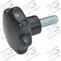 JW WINCO Hand Knobs; Star Knobs: 7 Point, Plastic w/ Steel Thread, M6 Thread, 20 mm Thread Lg (MPN 6336.4-SK-32-M6-20). Key specifications — Brand: JW WINCO.