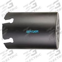 SPYDER Hole Saw: 4 3/4 in Saw Dia., 1 Teeth per Inch, 6 1/4 in Max. Cutting Dp, 5/8"-18 Thread Size (MPN 600836). Key specifications — attr1098070: 1; attr1098087: SPYDER; attr1098073: 5/8"-18.