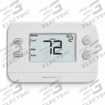 RESIDEO Low Voltage Non-Programmable Digital Thermostat: Heat Only, Auto and Manual - Standard Thermostats