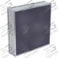 TEMPCO Infrared Panel Heater: 1 Phase, 240/480V, 3,240 W Watt, 13.5/6.8 A, Indoor, 1,600°F Face Temp (MPN RPB21221). Key specifications — Indoor/Outdoor: Indoor; Amps: 13.5/6.8 A; Brand: TEMPCO.