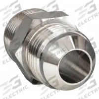 PARKER Compression Fitting Adapter: 1/4 in OD x 1/4 in OD Fitting Size, Flared x Compression (MPN 4-4 XHBZ-SS). Key specifications — Series: A-LOK; Compatible Fitting Brands: CPI™; Brand: PARKER.