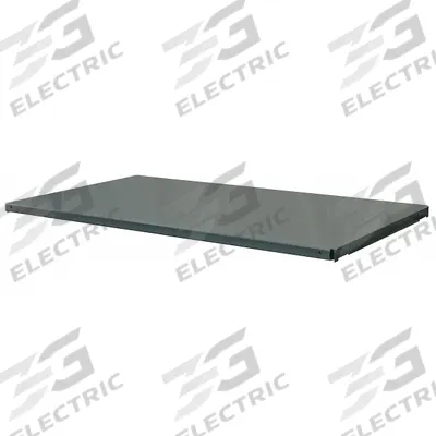 DURHAM MFG Shelf: 48 in Overall Wd, 18 in Overall Dp, Solid Shelf, 14 ga - Solid Steel Shelves for Standard Metal Shelving