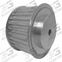 DAYTON Timing Pulley: Trapezoidal, Plain, For T10 Timing Belt Section, For 50 mm Belt Wd, 32 Teeth (MPN 66T10/32-2). Key specifications — Brand: DAYTON; Tooth Profile: Trapezoidal; Finish: Plain.