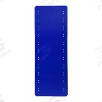 EQUIPTO Shelf: 36 in Overall Wd, 24 in Overall Dp, Solid Shelf, 18 ga, Blue, 721 lb Shelf Capacity (MPN 6232-RB). Key specifications — attr37155: Blue; attr37156: Powder Coated; attr37160: Steel; attr33654: EQUIPTO.