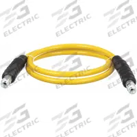 Hydraulic Hose Assembly: 1/4 in ID, NPTF x NPTF, 10 ft Lg, Yellow, 3/8 in x 3/8 in Fitting Size (MPN H7210). Key specifications — Hose Color: Yellow; Hose Tube Material: Thermoplastic; Fitting Type: NPTF x NPTF; Manufacturer Part Number: H7210; Brand: ENERPAC.