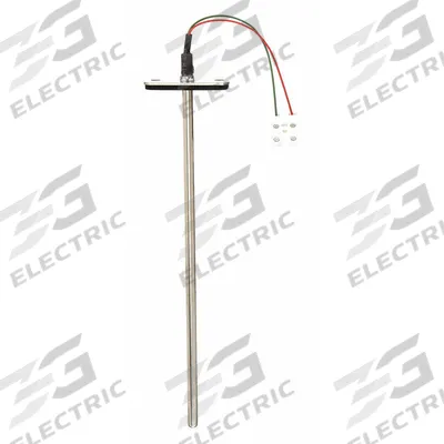 Dwyer Duct Temperature Probe: -40°F to 302°F /-40°C to 150°C, 10,000 ohm - Flange-Mount Duct Thermistor Probes