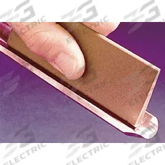 NORTON Slip Stone: Round, 4 in L x 1 3/4 in W x 3/8 in H, Hard Arkansas, Ultra Fine, HS4 (MPN 61463687045). Key specifications — attr952414: NORTON.