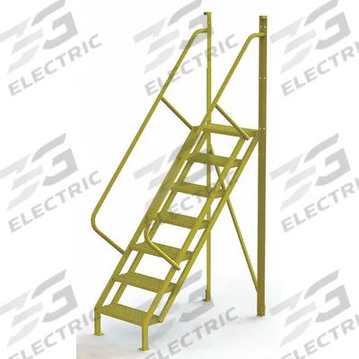 TRI-ARC Configurable Platform Ladder: 9.3 ft Overall Ht, 30 in Overall Wd, 20 in Overall Dp - Base Ladders & Stairs