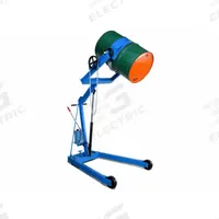MORSE Drum Dumper: Built-In Wheels/Casters, 800 lb Wt Capacity, Metal, 72 in Vertical Lift, Manual (MPN 400A-72). Key specifications — For Drum Capacity: 55 gal; Drum Orientation: Vertical; Brand: MORSE; Portability: Casters; Housing Material: Steel; For Drum Material: Metal; Drum Securing Mechanism: Chain; Power Source: Manual.
