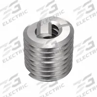 HELI-COIL Helical Insert: Tanged Tang Style, Screw-Locking, M2.5-0.45 Thread Size, Plain, 100 PK (MPN A4184-2.5CN038). Key specifications — Material Grade/Class: 18-8; Thread Direction: Right Hand; STI Tap Size: M2.5-0.45; Compatible Material: Metal; System of Measurement: Metric; Brand: HELI-COIL; Drill Bit Size: 2.55mm; Tensile Strength: 200,000 to 250,000 psi.