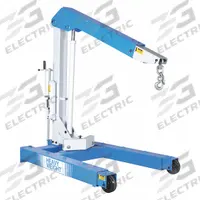 OTC Engine Crane: Engine Crane, Steel, 3 ton Load Capacity, 3 Boom Positions, Blue, 53 in Overall Lg (MPN 1813). Key specifications — Product Type: Engine Crane; Color: Blue; Frame Material: Steel; Brand: OTC.