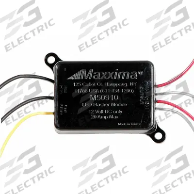 MAXXIMA Automotive Flasher: 12.8V DC, Variable, 3 Terminals, Flasher Relay - Flasher Relays