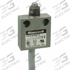 HONEYWELL Non Plug-In Limit Switch: Plunger Actuator, Metallic, Plunger, 2 Mounting Holes, 914CE (MPN 914CE18-9A). Key specifications — Manufacturer Part Number: 914CE18-9A; Brand: HONEYWELL; Electrical Connection: 9 ft Cable; Series: 914CE; Body Material Type: Metallic; Actuator Type: Plunger.