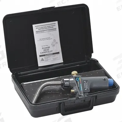 TURBOTORCH Hand Torch: Swirl Flame, Trigger-Start - High Output Hand Torches