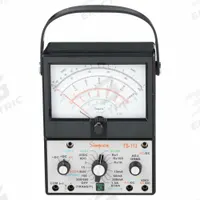 SIMPSON ELECTRIC Analog Multimeter: 600 V Max AC Volt Measurement, 600 V Max DC Volt Measurement (MPN 12113). Key specifications — Brand: SIMPSON ELECTRIC.