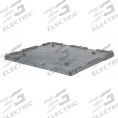 BUCKHORN Bulk Container Lid: 48 7/8 in x 44 3/4 in, Gray, Plastic (MPN TL4844030051000). Key specifications — Brand: BUCKHORN; Material: Plastic; Compatible Manufacturer Model Number: BF4844.