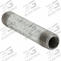 MI-T-M Pipe Nipple: Mfr Part # 24-0165, Galvanized Steel. Key specifications — Compatible with Manufacturer Model Number: HSP-2503-0MMS; Product Type: Pipe Nipple; Manufacturer Part Number: 24-0165.
