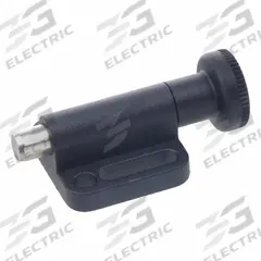JW WINCO Indexing Plunger Latch Mechanisms with Knob: 10 mm Plunger Wd, 10 mm Plunger Projection (MPN 417-10-B). Key specifications — Brand: JW WINCO.