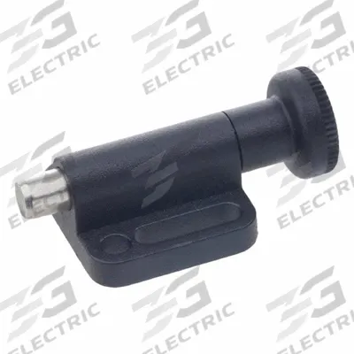 JW WINCO Indexing Plunger Latch Mechanisms with Knob: 10 mm Plunger Wd - Nonlocking Horizontal-Mount Pull-Knob Indexing Plungers
